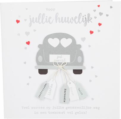 Voor jullie huwelijk Veel succes op...
