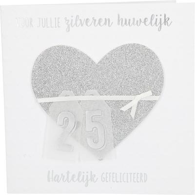 Voor jullie silveren huwelijk 25 ...