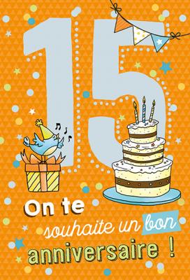 15 - On the souhaite un bon anniversaire